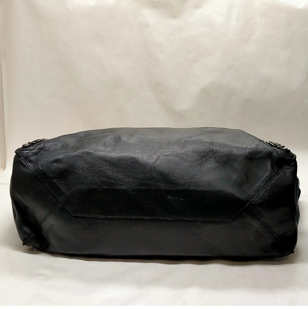 Balenciaga Tote Bag The Paper Black Leather - Picture 4 of 8